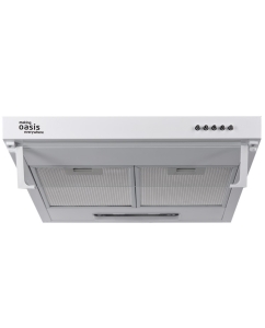 Купить Вытяжка подвесная Oasis UP-50W (V) белый  в E-mobi