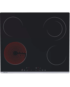Купить Встраиваемая варочная панель электрическая Krona LUNA 60 BL/S K черный  в E-mobi