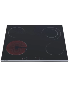 Купить Встраиваемая варочная панель электрическая Krona LUNA 60 BL/S K черный  в E-mobi