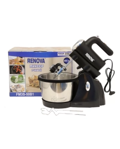 Купить Миксер RENOVA FM3S-50B1 черный в E-mobi