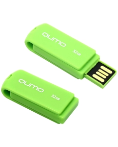 Купить Флешка QUMO Twist 32ГБ Green (QM32GUD-TW-Pistachio) в E-mobi