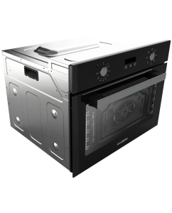 Купить Встраиваемый электрический духовой шкаф HYUNDAI HEO 64512 BG черный  в E-mobi