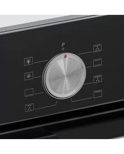 Купить Встраиваемый электрический духовой шкаф Krona Motiv 60 BL черный  в E-mobi