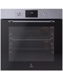 Купить Встраиваемый электрический духовой шкаф LEX EDP 680 IX Max серебристый/черный в E-mobi