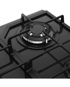 Купить Встраиваемая варочная панель газовая Monsher MGG 63 черный  в E-mobi