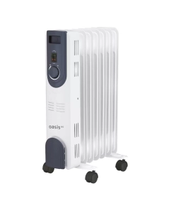 Купить Масляный радиатор Оasis OT-15 белый в E-mobi