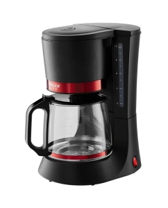 Купить Кофеварка капельного типа Delta LUX DL-8152 Black Red в E-mobi