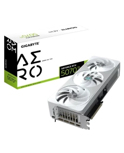 Купить Видеокарта GIGABYTE NVIDIA GeForce RTX 5070 Ti AERO OC 16GB в E-mobi