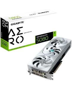 Купить Видеокарта Gigabyte GeForce RTX 5080 AERO OC SFF 16G GV-N5080AERO OC-16GD в E-mobi