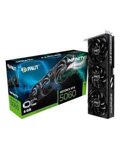 Купить Видеокарта Palit Infinity 3 OC NE75060T19P1-GB2063S GeForce RTX 5060 2280 МГц 8 Гб в E-mobi