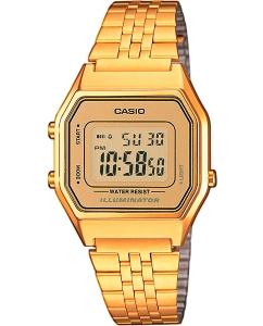 Купить Японские наручные часы Casio Vintage LA-680WEGA-9E-ucenka с хронографом в E-mobi