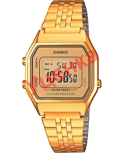 Купить Японские наручные часы Casio Vintage LA-680WEGA-9E-ucenka с хронографом  в E-mobi
