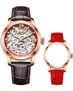 Купить Российские механические наручные часы Lincor 4135L-3 в E-mobi