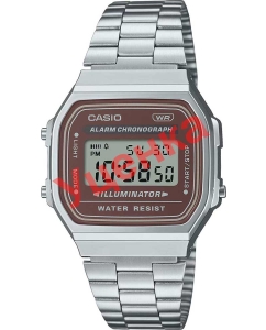 Купить Японские наручные часы Casio Vintage A168WA-5A-ucenka с хронографом  в E-mobi