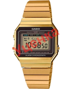 Купить Японские наручные часы Casio Vintage A700WEG-9AEF-ucenka с хронографом  в E-mobi
