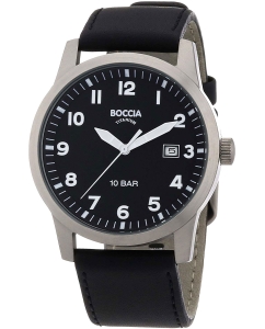 Купить Титановые наручные часы Boccia Titanium 3631-01 в E-mobi