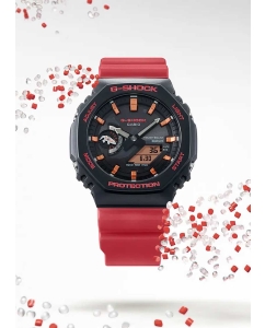Купить Японские наручные часы Casio G-SHOCK GA-B2100CD-1A4 с хронографом  в E-mobi