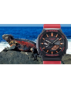 Купить Японские наручные часы Casio G-SHOCK GA-B2100CD-1A4 с хронографом  в E-mobi