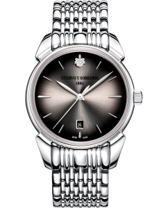 Купить Швейцарские механические наручные часы Cuervo y Sobrinos 3101B.1ASN в E-mobi