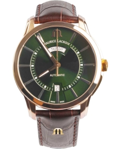 Купить Швейцарские механические наручные часы Maurice Lacroix PT6358-BRZ01-63E-3 в E-mobi