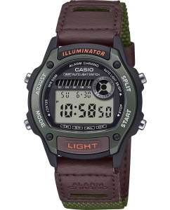 Купить Японские наручные часы Casio Collection W-220HF-3A с хронографом в E-mobi