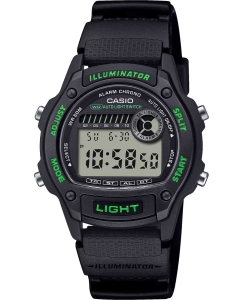 Купить Японские наручные часы Casio Collection W-220H-1A3 с хронографом в E-mobi