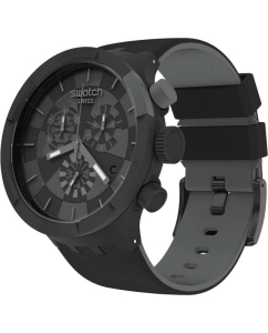 Купить Швейцарские наручные часы Swatch SB02B400 с хронографом  в E-mobi