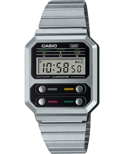 Купить Японские наручные часы Casio Vintage A100WE-1AEF-ucenka с хронографом в E-mobi