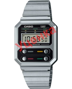 Купить Японские наручные часы Casio Vintage A100WE-1AEF-ucenka с хронографом  в E-mobi