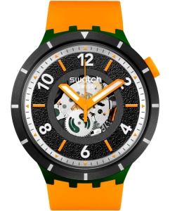 Купить Швейцарские керамические наручные часы Swatch SB03G107 в E-mobi