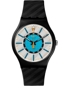 Купить Швейцарские керамические наручные часы Swatch SO32B119 в E-mobi