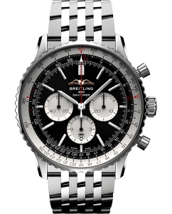 Купить Швейцарские механические наручные часы Breitling AB0137211B1A1 с хронографом в E-mobi