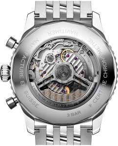 Купить Швейцарские механические наручные часы Breitling AB0137211B1A1 с хронографом  в E-mobi