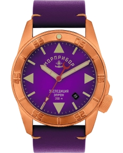 Купить Российские механические наручные часы МОРПРИБОР AV-002 в E-mobi