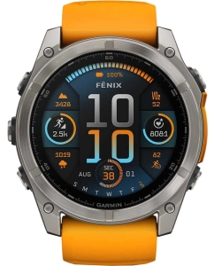 Купить Умные часы Garmin Fenix 8 Sapphire Titan 010-02905-11 в E-mobi