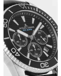 Купить Наручные часы Jacques Lemans 1-2206A с хронографом  в E-mobi