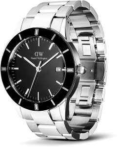 Купить Наручные часы Daniel Wellington Iconic Paradigma 40 Link Black Enamel Black Bezel S  в E-mobi