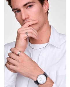 Купить Наручные часы Daniel Wellington Classic 40 Day Display Sheffield White S  в E-mobi