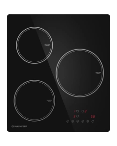 Купить Встраиваемая варочная панель индукционная MAUNFELD AVI453BK черный в E-mobi