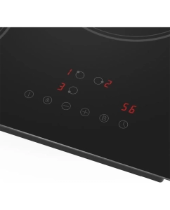Купить Встраиваемая варочная панель индукционная MAUNFELD AVI453BK черный  в E-mobi