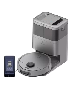 Купить Робот-пылесос Polaris PVCRAC 7290 WIFI IQ Home со станцией самоочистки серый в E-mobi