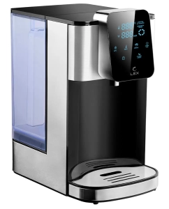 Купить Термопот Lex LXTP 3620 4 литра чёрный брашированная сталь в E-mobi