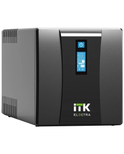 Купить ITK ELECTRA ET ИБП Линейно-интерактивный 1000ВА/600Вт однофазный с LCD дисплеем с АКБ 2х7A в E-mobi