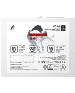 Купить Блок питания 1STPLAYER 750W SFX PLATINUM (PS-750SFX-WH)  в E-mobi