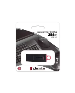 Купить Флешка Kingston DataTraveler Exodia 256ГБ Black (DTX/256GB)  в E-mobi