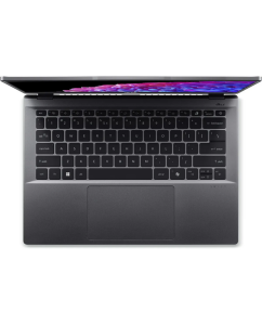 Купить Ноутбук Acer Swift Go 14 SFG14-63-R8U9 (NX.KTSCD.002) 14&quot;, OLED, AMD Ryzen 5 8645HS 4.3ГГц, 6 ядер, 16ГБ 1ТБ SSD, AMD Radeon, Win11H, металлик  в E-mobi