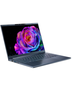 Купить Ноутбук Acer Swift Go 14 AI SFG14-75-77RL (NX.JNBCD.008) Intel Core Ultra 7 256V/16Gb/SSD1Tb/14&quot;/OLED/WUXGA/1920x1200/60Hz/NoOS/Blue  в E-mobi