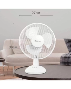 Купить Вентилятор настольный Blackton Bt F1117 белый  в E-mobi