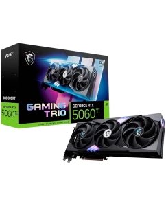 Купить Видеокарта MSI GeForce RTX 5060 Ti Gaming Trio Oc 2407 МГц 8 Гб в E-mobi