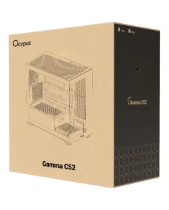 Купить Корпус MicroATX Miditower Ocypus Gamma C52 BK Black  в E-mobi